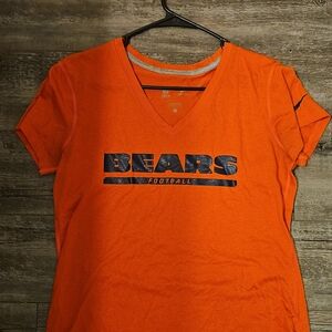 Nike Orange Bears Football Tee